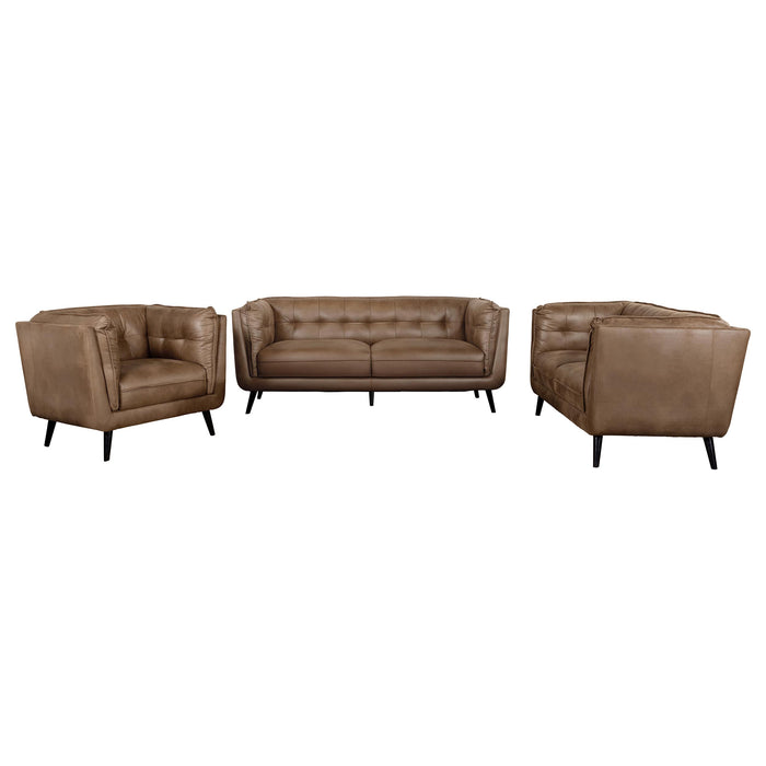 Thatcher Stationary 3 Pc Set Brown