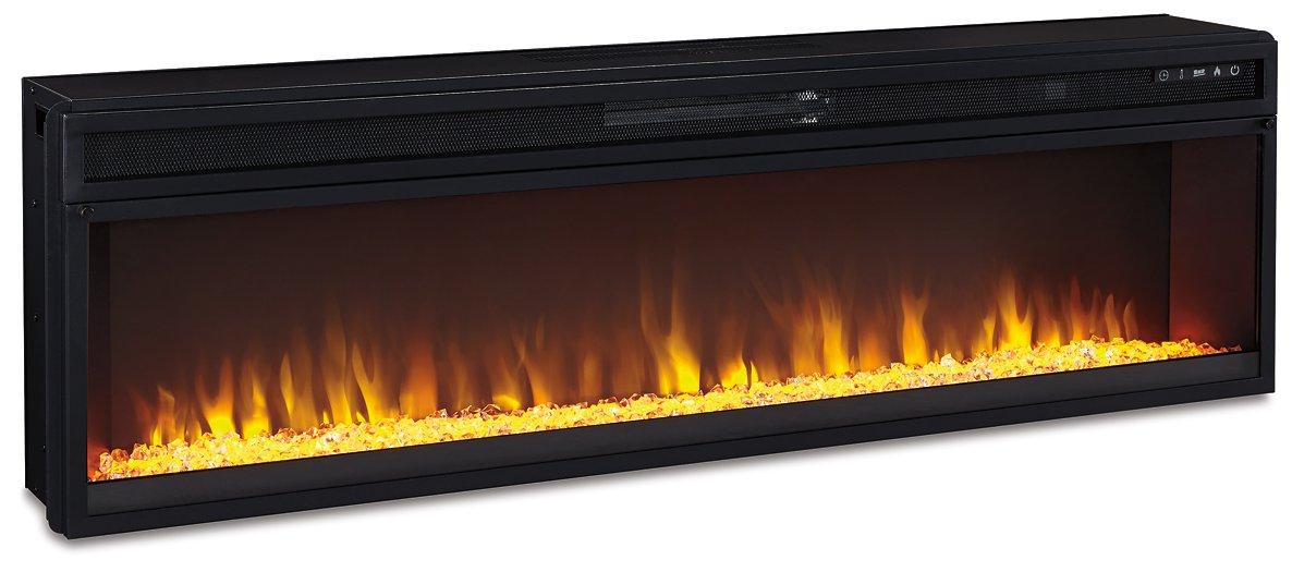 Camdill 80" TV Stand with Electric Fireplace